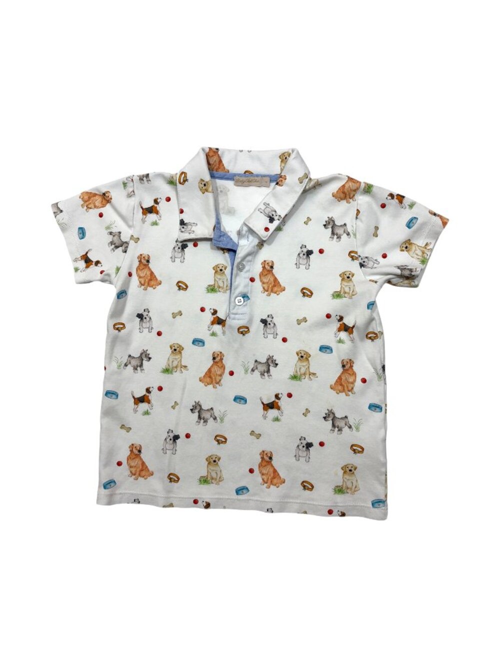 Baby Club Chic size 4 boys puppy polo